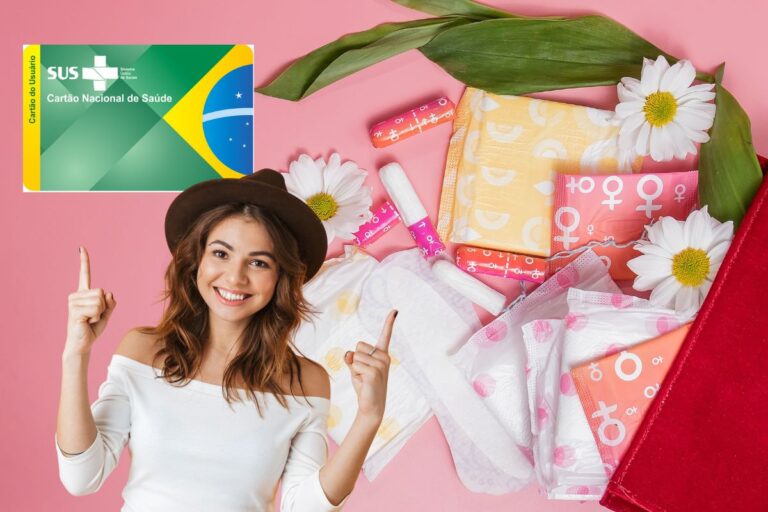 Como pegar absorvente pelo sus? Campanha disponibiliza itens gratuitos 6 Como pegar absorvente pelo sus.