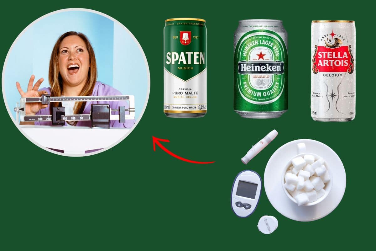As cervejas Spaten, Stella Artois e Heineken têm açúcar? Qual é a melhor escolha