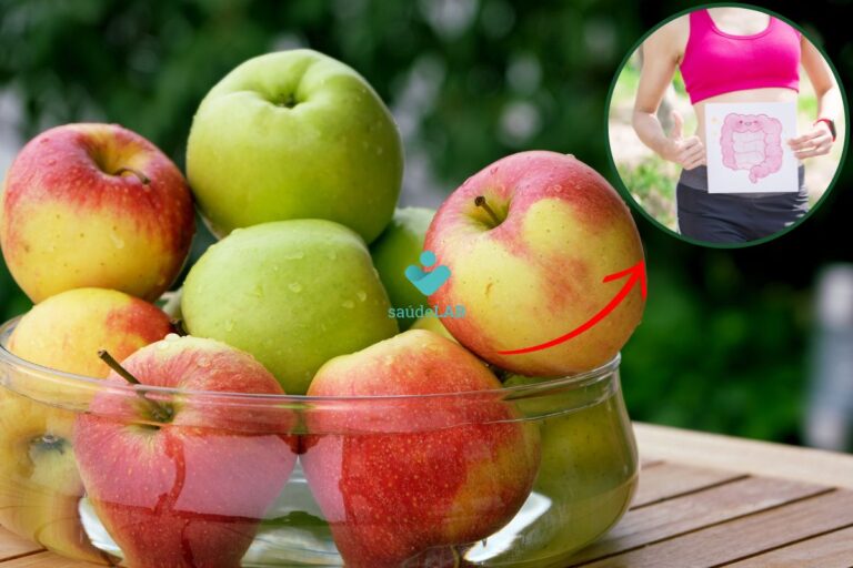 maçã prende ou solta o intestino.