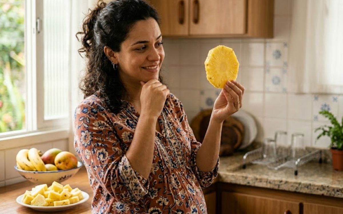 Grávida pode comer abacaxi
