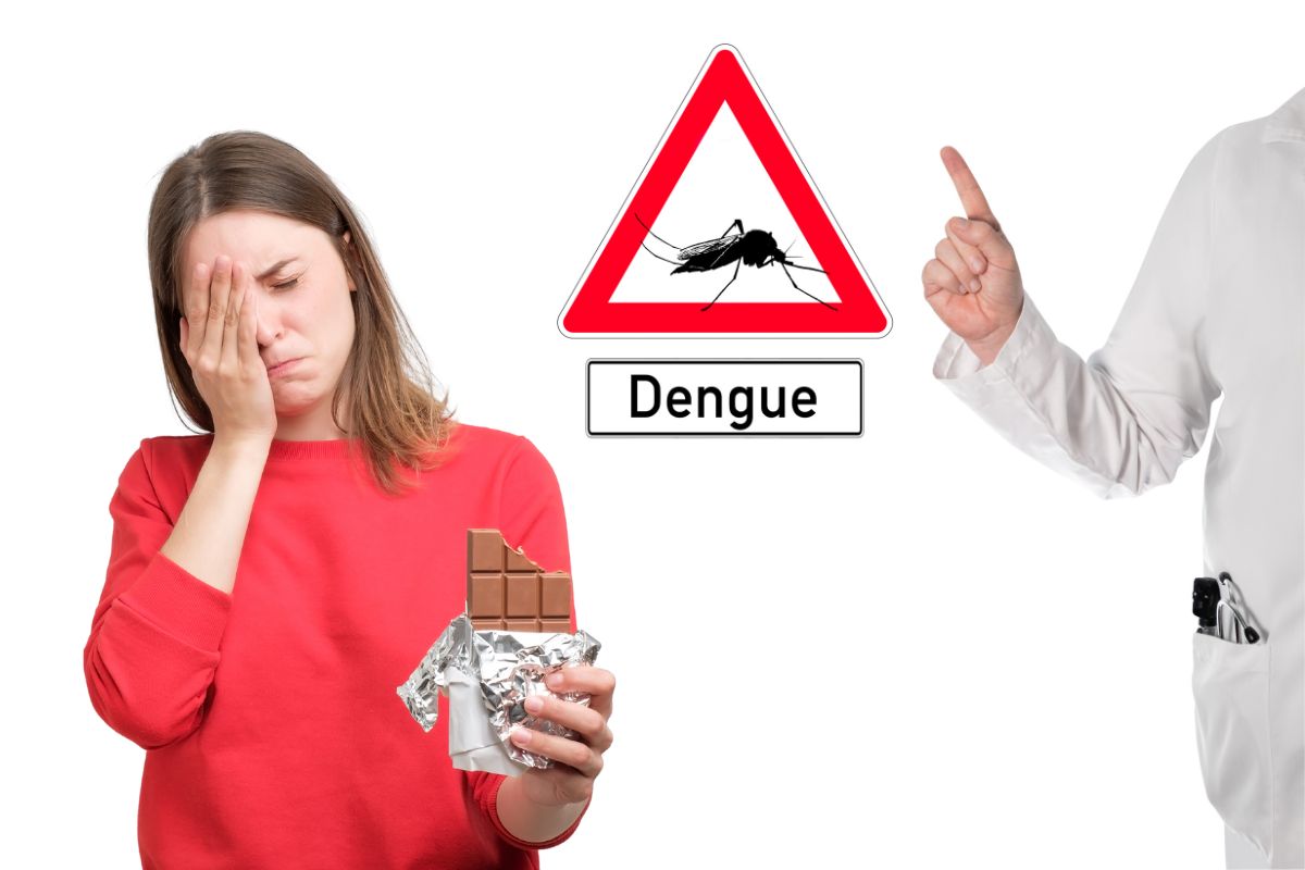 quem está com dengue pode comer chocolate?