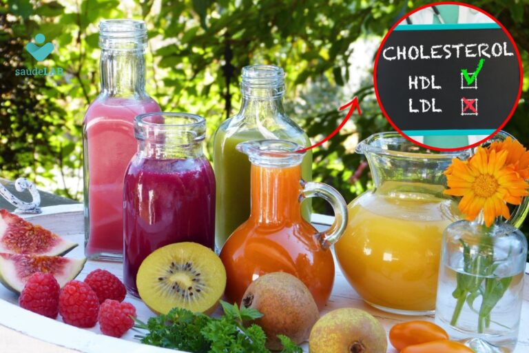suco para aumentar o colesterol bom.