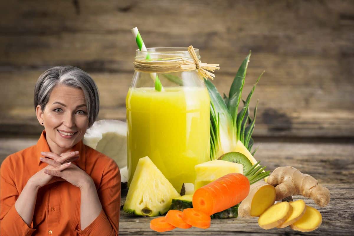 SUCO DA BELEZA: rejuvenesça sua PELE com ESTES ingredientes NATURAIS 1 suco da beleza.