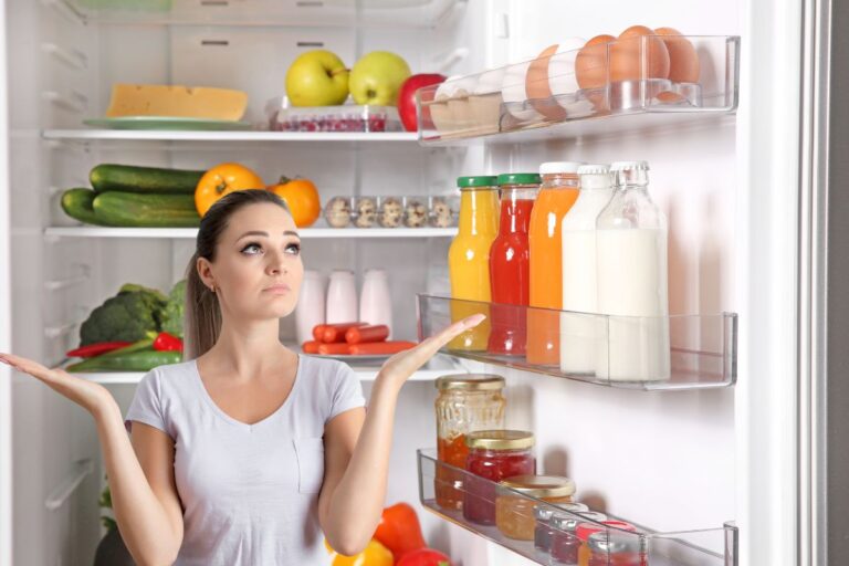 Como armazenar alimentos na geladeira.