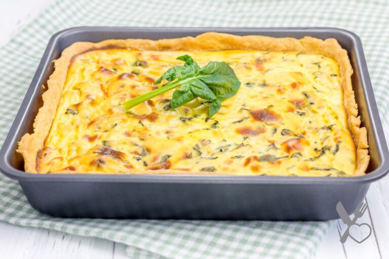 Torta salgada de ricota.