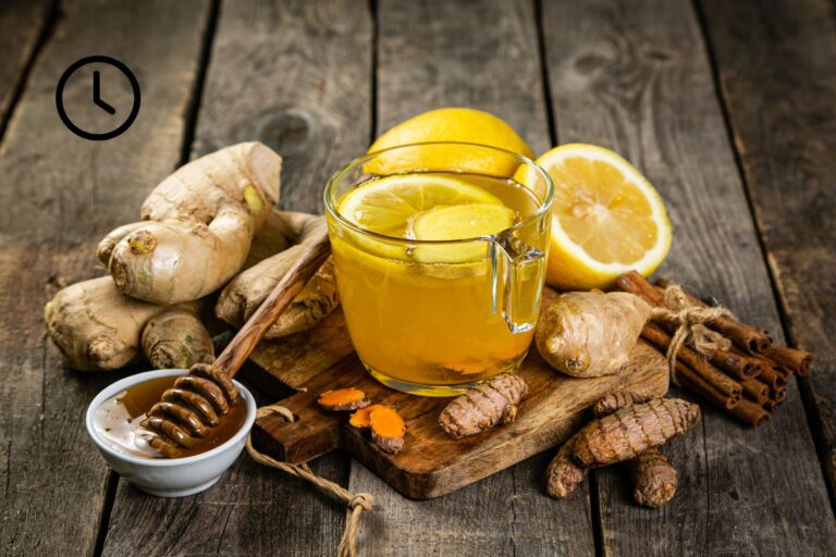 água com limão e açafrão em jejum emagrece.