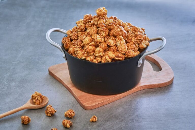 Pipoca doce saudável.