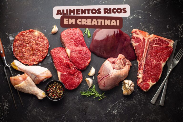Alimentos ricos em creatina: veja as melhores opções 4 Alimentos ricos em creatina.