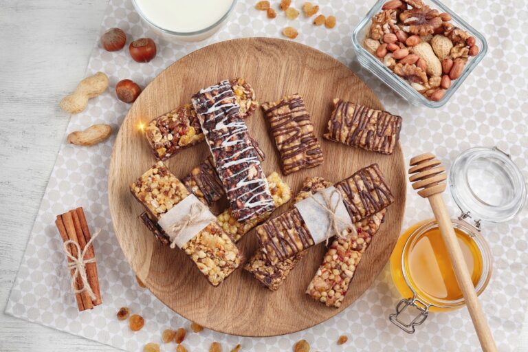 barra de cereal caseira.