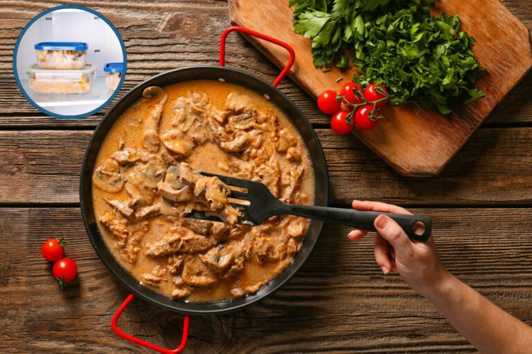 Será que pode congelar estrogonofe? Veja o que acontece 7 Pode congelar estrogonofe.