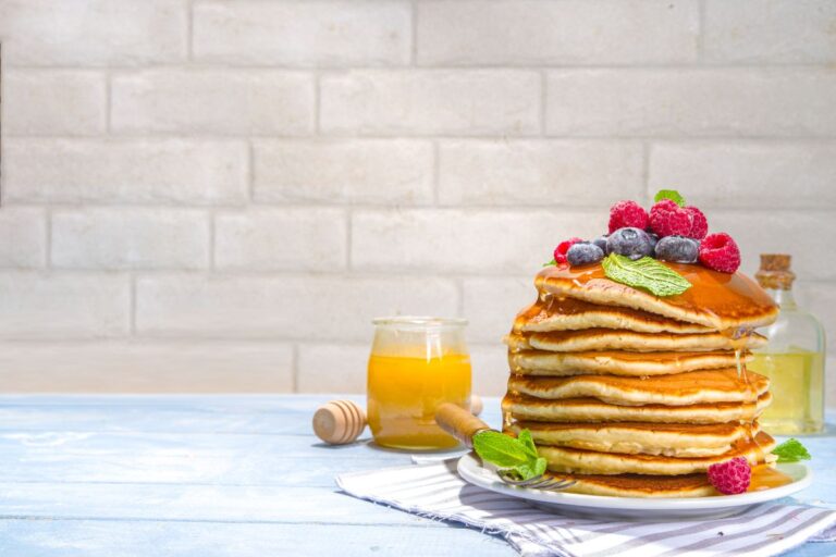 Panqueca americana fit: receita prática e simples para o dia a dia 1 Panqueca americana fit.