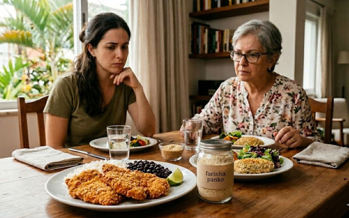 Farinha panko é saudável