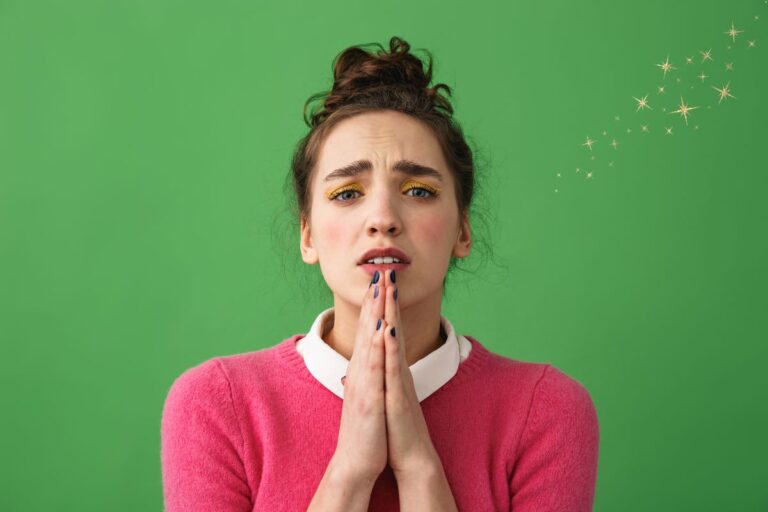 Não implore por atenção.