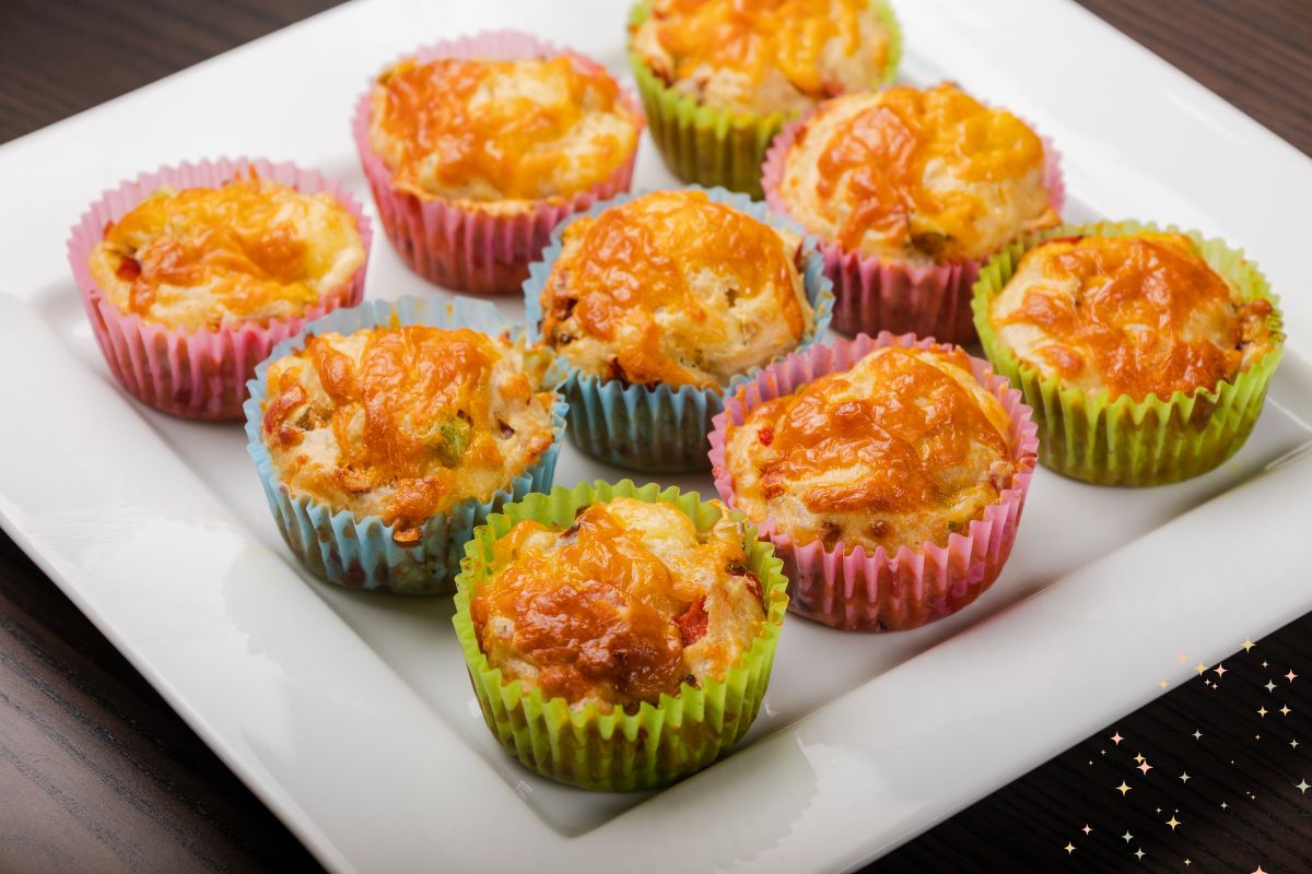 Muffin de frango: receita leve, saborosa e perfeita para diabéticos 1 muffin de frango.