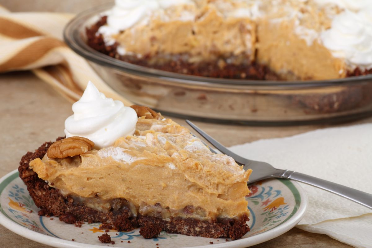 Pavê de amendoim: sobremesa saudável deliciosa que vai marcar suas festas 1 Pavê de amendoim.