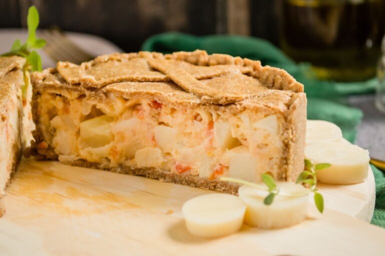 Empadão de palmito leve e saudável: receita deliciosa e sem segredos no preparo 5 empadão de palmito.