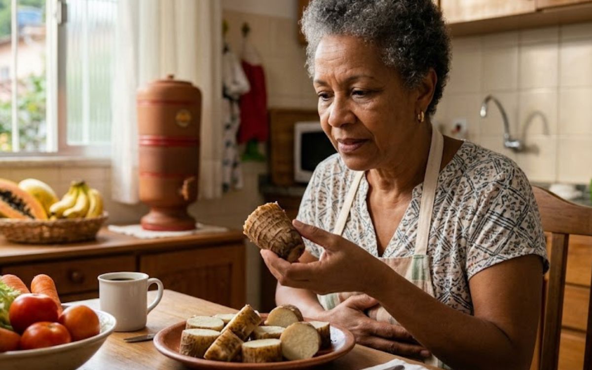 inhame faz mal para o fígado