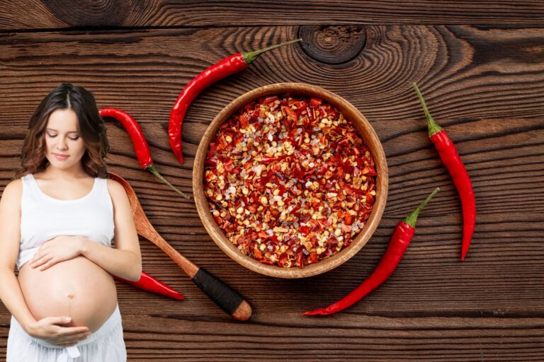 Gravidez e pimenta.