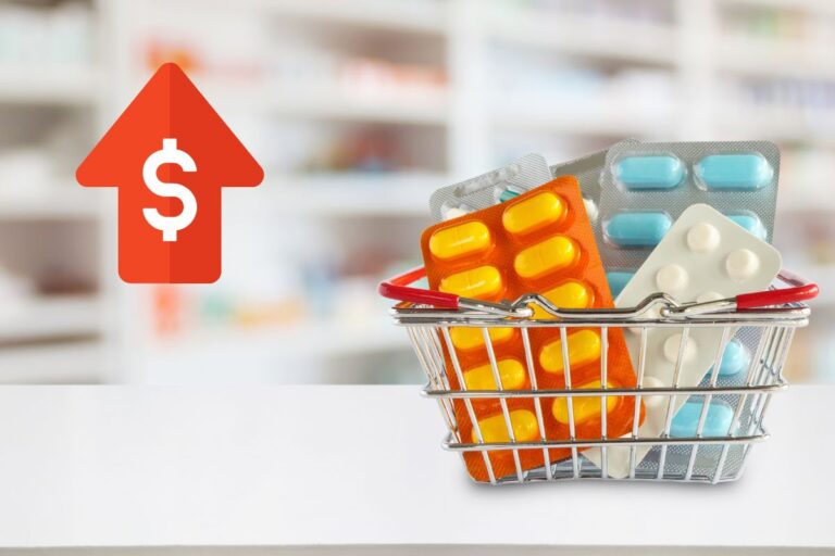 aumento do preço dos medicamentos.