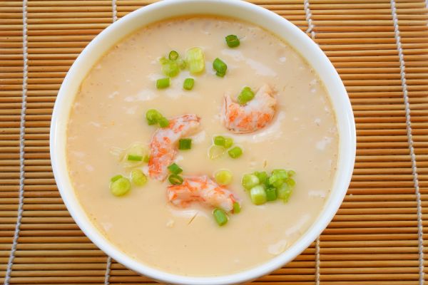 Creme de camarão saudável: receita fácil, sem glúten e sem lactose 2 Creme de camarão.