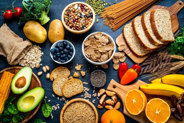 Dieta rica em fibras.
