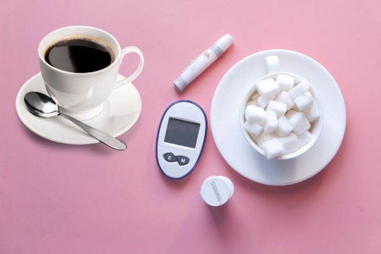 Café e diabetes.