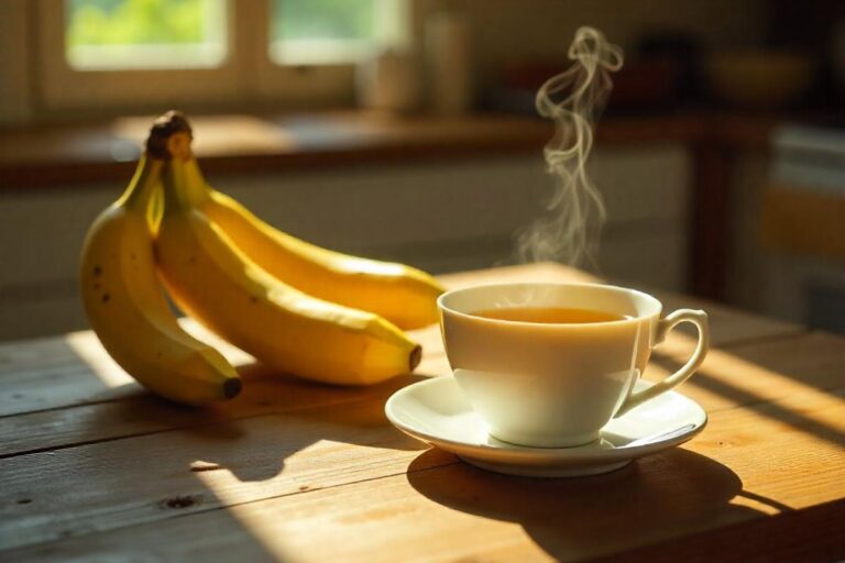 Chá de casca de banana para dormir: será que funciona mesmo? 1 chá de casca de banana para dormir.