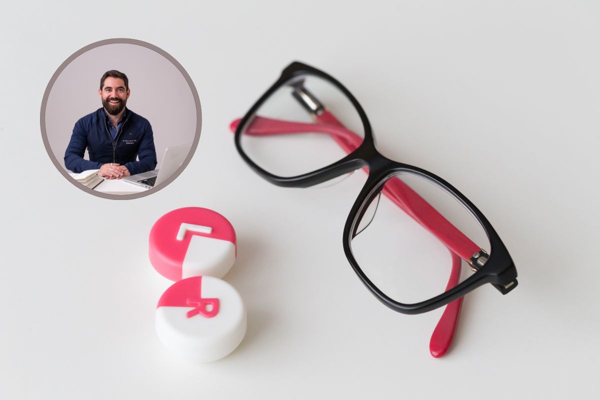 Óculos ou lentes de contato: qual é a melhor opção para você? 1 óculos ou lentes de contato.