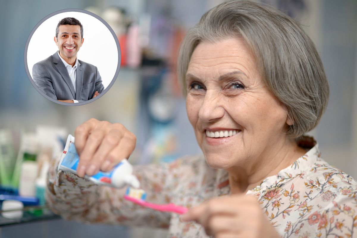 Cuidar da boca é cuidar do cérebro: o que a saúde periodontal tem a ver com o Alzheimer 1 Cuidar da boca é cuidar do cérebro.