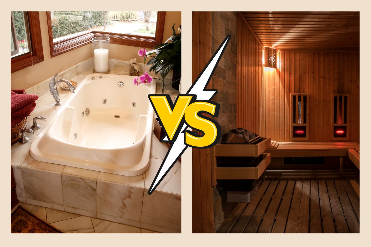 Banheira de hidromassagem ou sauna: qual oferece mais benefícios para a saúde? 1 banheira de hidromassagem ou sauna.