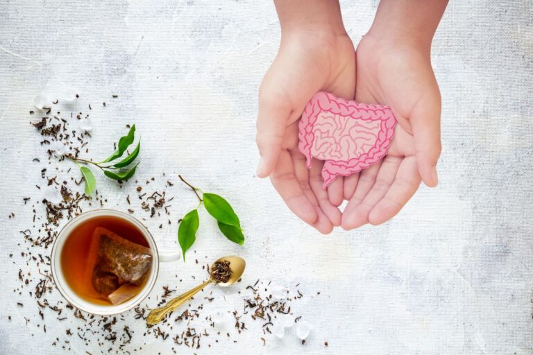 Chá para intestino preguiçoso.