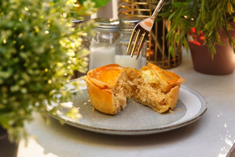 Empadinha de frango saudável, deliciosa e perfeita para o seu lanche 1 Empadinha de frango.