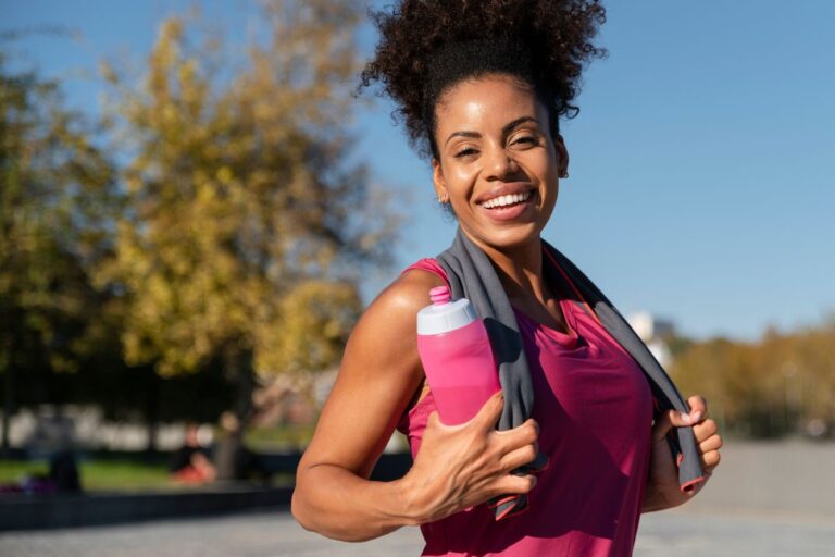 Ginástica de condicionamento físico.