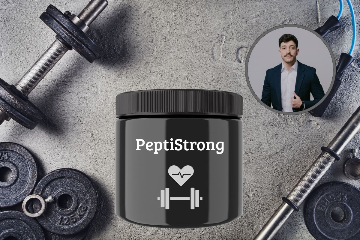 Nutrólogo explica o que é PeptiStrong e por que ele pode superar o whey na recuperação muscular 1 O que é PeptiStrong.