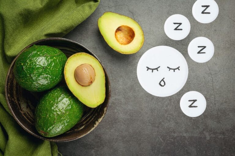 abacate antes de dormir.