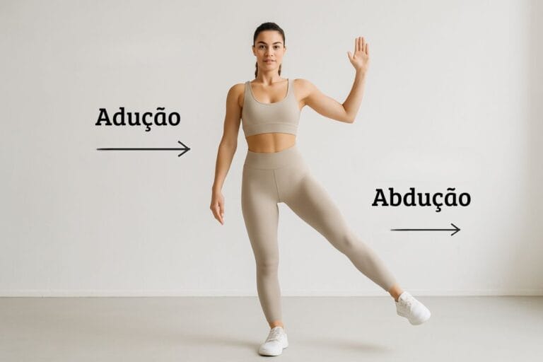 abdução e adução.