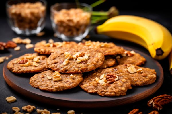 Biscoito de aveia e banana: fácil de fazer e derrete na boca e demora 20 minutinhos 2 Biscoito de aveia e banana.