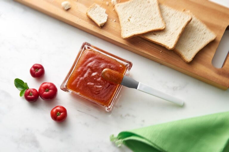 Geleia de acerola fit.