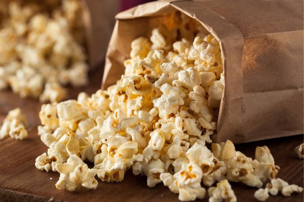 3 receitas de pipoca sem óleo deliciosas e super saudáveis (crocantes e cheias de sabor) 2 Pipoca.