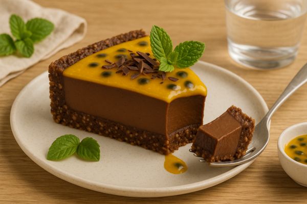 Torta de chocolate e maracujá light: sobremesa deliciosa e perfeita para emagrecer 2 torta de maracujá e chocolate.