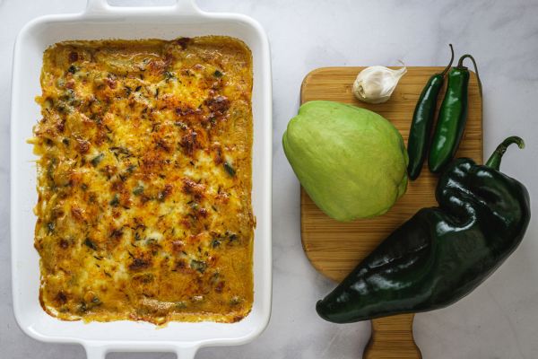 Chuchu gratinado fit: cremoso, leve e muito saboroso 2 chuchu gratinado.