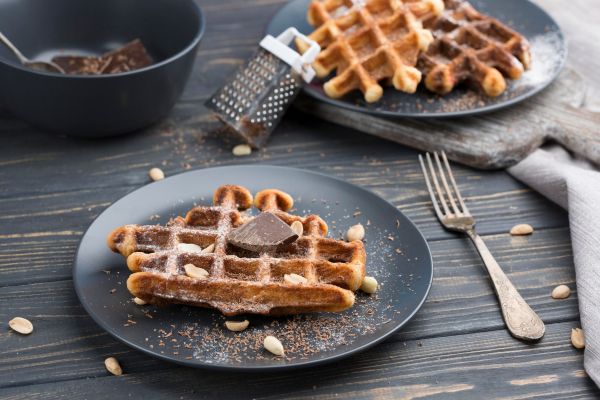 Waffle de tapioca: receita fácil, saudável e irresistível para qualquer hora do dia 2 Waffle de tapioca.