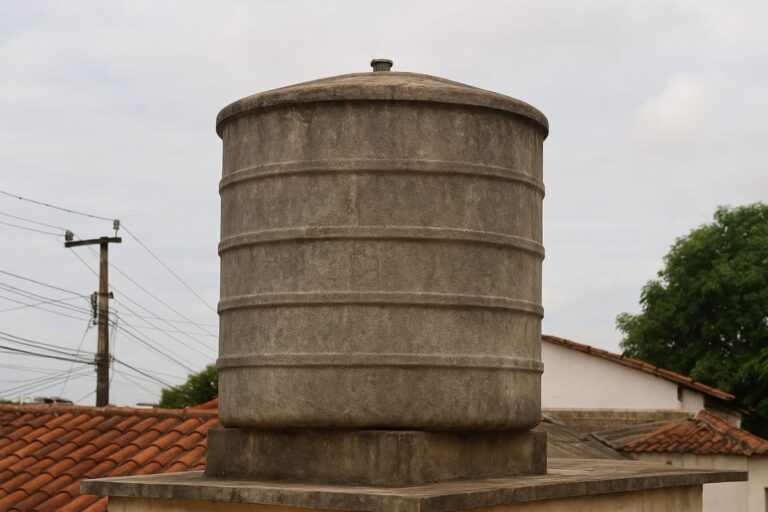 Caixa d’água de amianto faz mal.