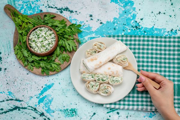 Crepe de espinafre com ricota: receita leve, nutritiva e pronta em minutos 2 Crepe de espinafre com ricota.