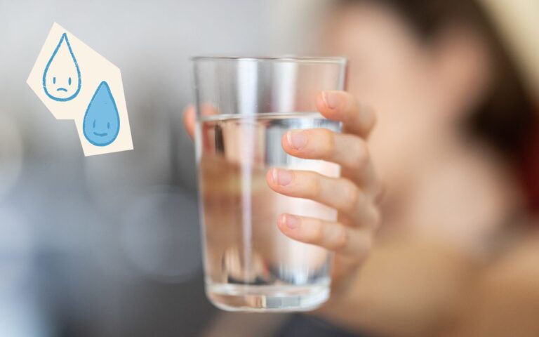 desidratação e estresse.