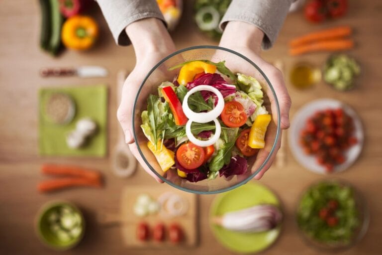 Alimentos ricos em nutrientes.