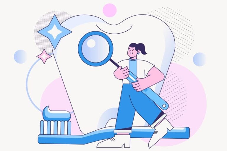 inflamação no dente.