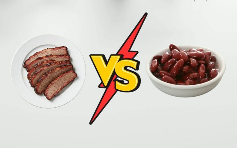 trocar carne por feijão.