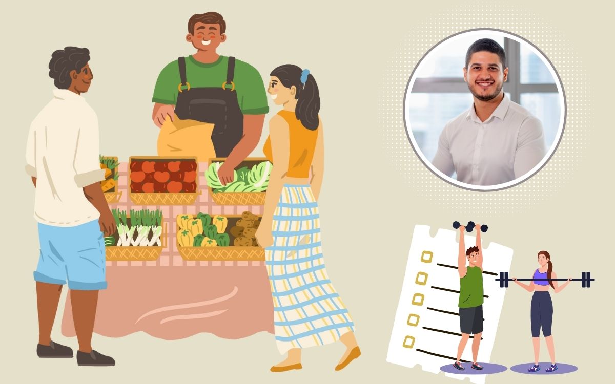Lista de alimentos para quem faz academia: o que comer antes, durante e depois do treino 1 Lista de alimentos para quem faz academia.