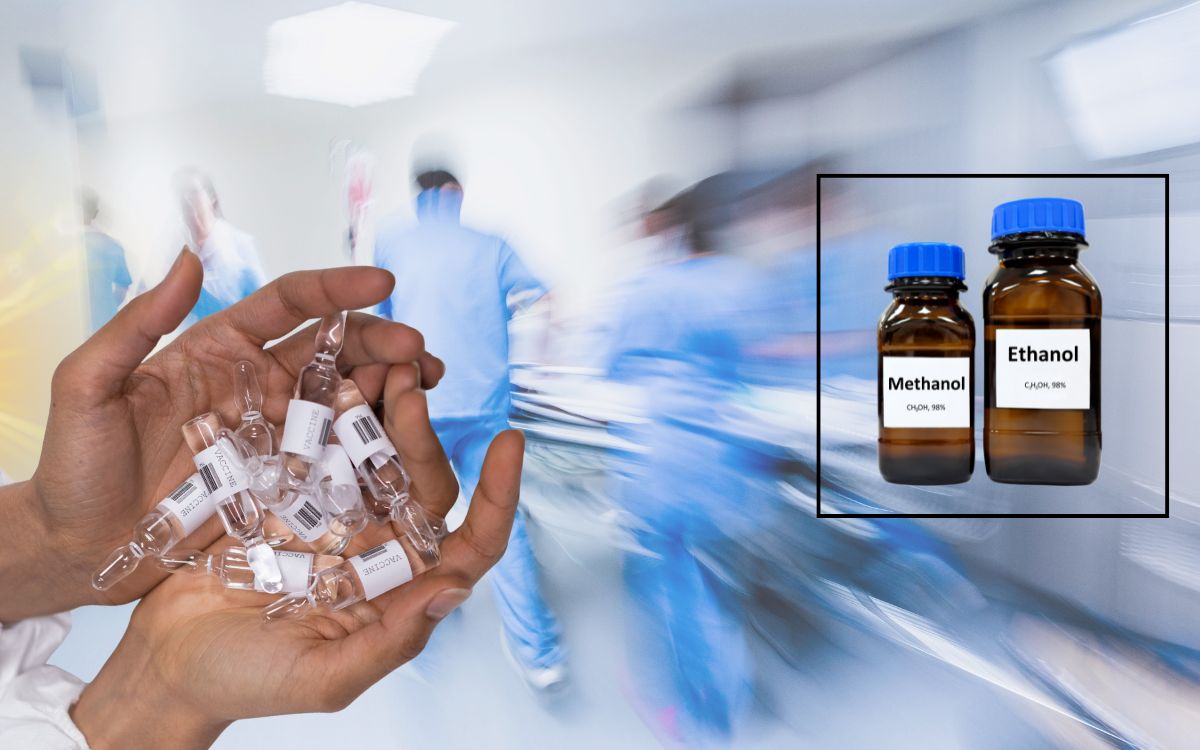 Intoxicação por metanol: saiba o que fazer em caso de suspeita 1 intoxicação por metanol.